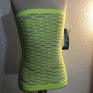 New Neon Net Tube Dress
